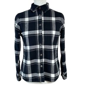 Orvis Plaid Flannel Shirt Jacket